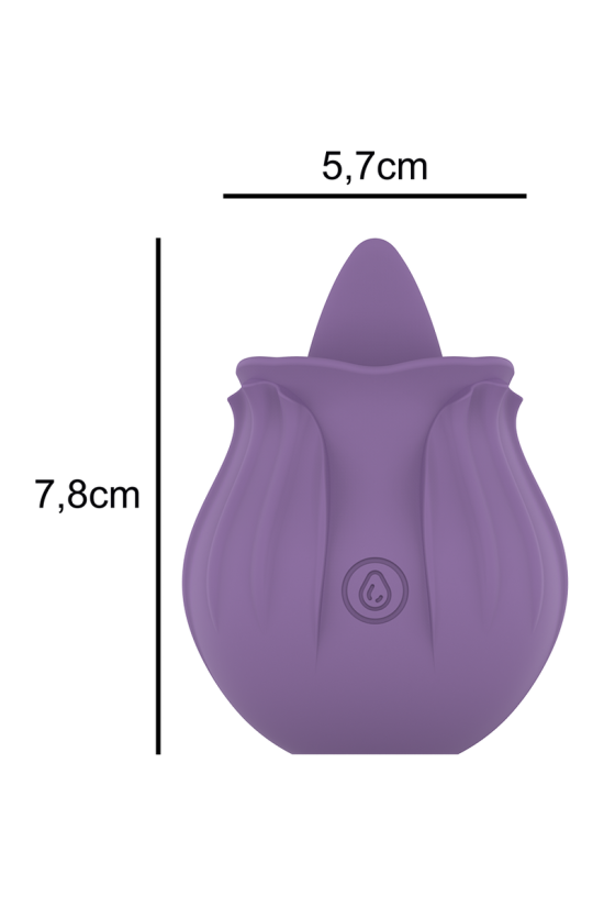 INTENSE - VIOLA CL TORIS STIMOLATORE 10 VIBRAZIONI LILLA
