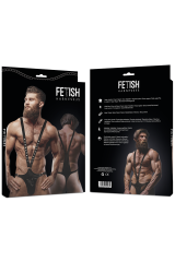 FETISH SUBMISSIVE ATTITUDE - IMBRACATURA IN ECOPELLE A FORMA DI V PER UOMO