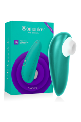 WOMANIZER - STIMOLATORE CLITORALE STARLET 3 TURCHESE