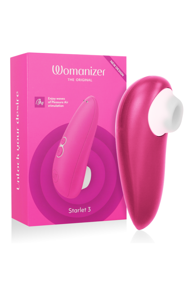 WOMANIZER - STIMOLATORE CLITORALE STARLET 3 ROSA