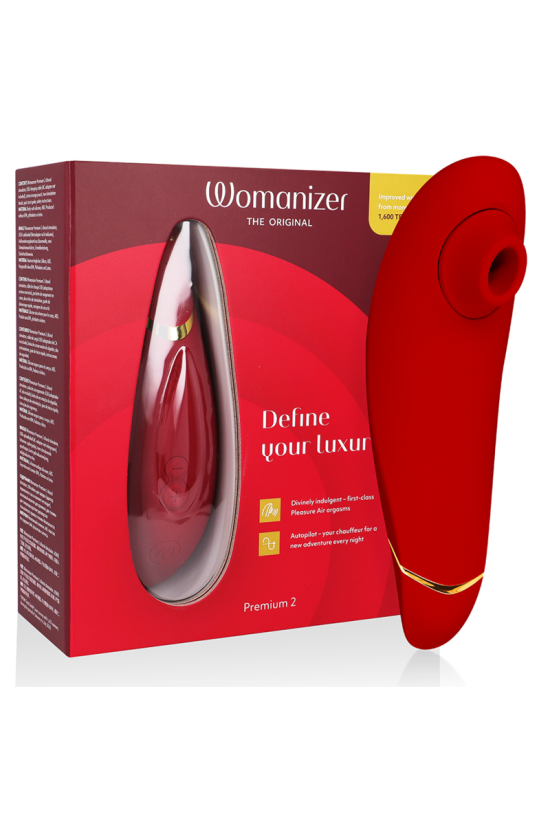 WOMANIZER - PREMIUM 2 STIMOLATORE CLITORALE BORDEAUX