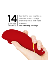 WOMANIZER - PREMIUM 2 STIMOLATORE CLITORALE BORDEAUX