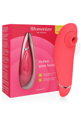 WOMANIZER - PREMIUM 2 STIMOLATORE CLITORALE LAMPONE