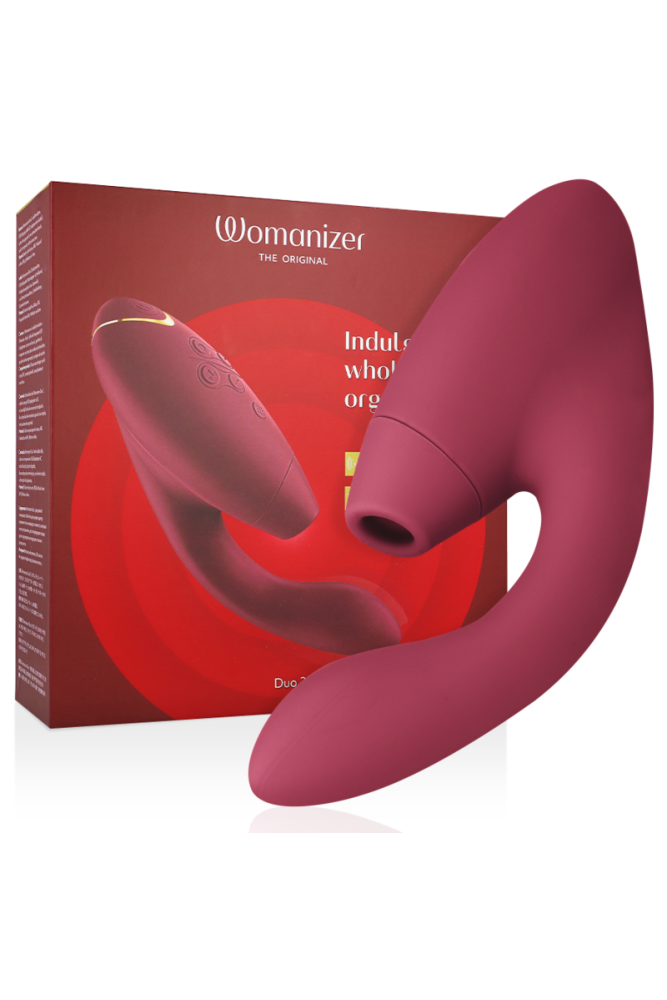 WOMANIZER - STIMOLATORE DUO 2 BORDEAUX