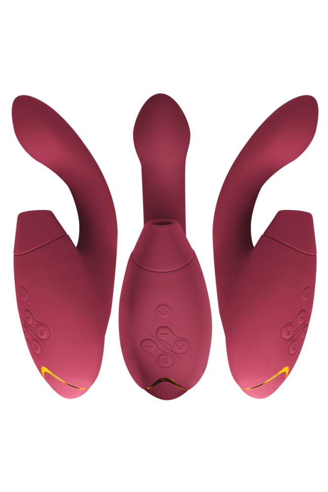 WOMANIZER - STIMOLATORE DUO 2 BORDEAUX