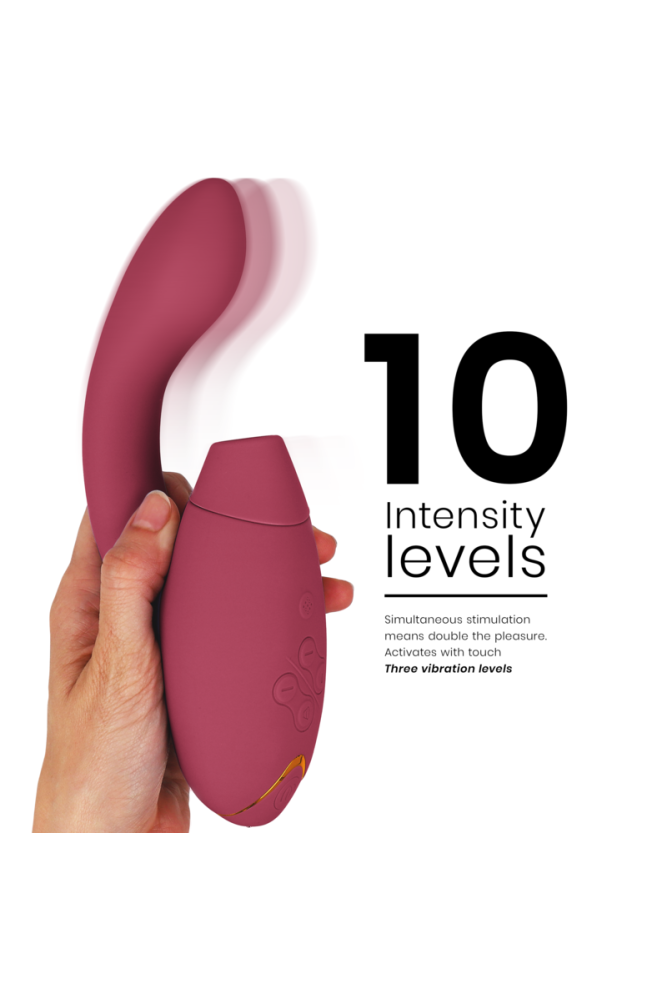 WOMANIZER - STIMOLATORE DUO 2 BORDEAUX