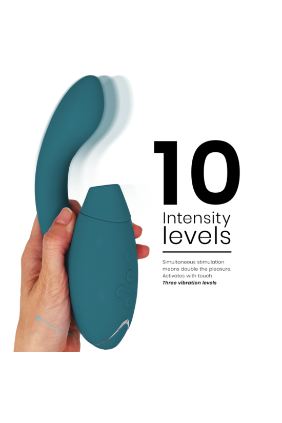 WOMANIZER - STIMOLATORE DUO 2 BLU PETROL