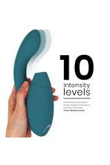 WOMANIZER - STIMOLATORE DUO 2 BLU PETROL