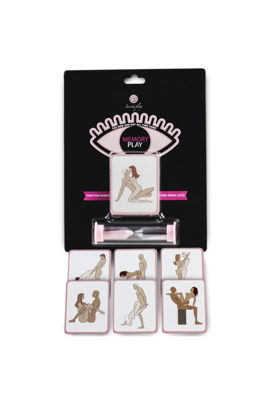 SECRETPLAY - GIOCO DI COPPIA MEMORY PLAY (ES/EN/IT/FR/PT)