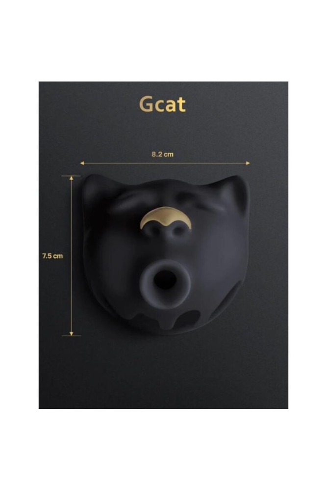 G-VIBE - GCAT MYSTIC CLITORIAL SUCKER NERO