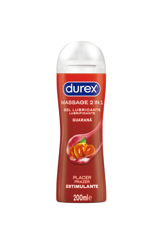 DUREX - GEL LUBRIFICANTE DA MASSAGGIO STIMOLANTE AL GUARANÀ 200 ML