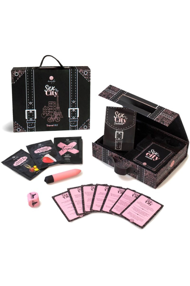 SECRETPLAY - KIT DA VIAGGIO SESSO IN CITTÀ (ES/EN/DE/FR/NL/PT)