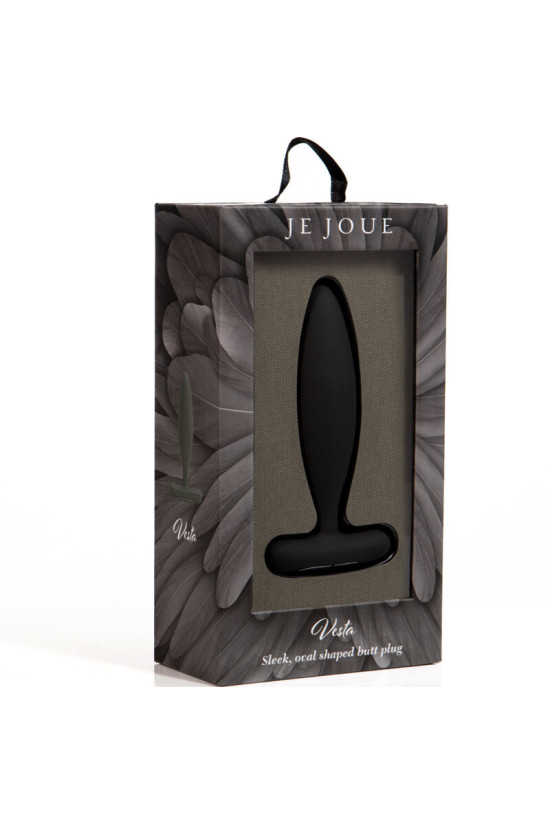 JE JOUE - VIBRATORE PLUG ANALE VESTA NERO