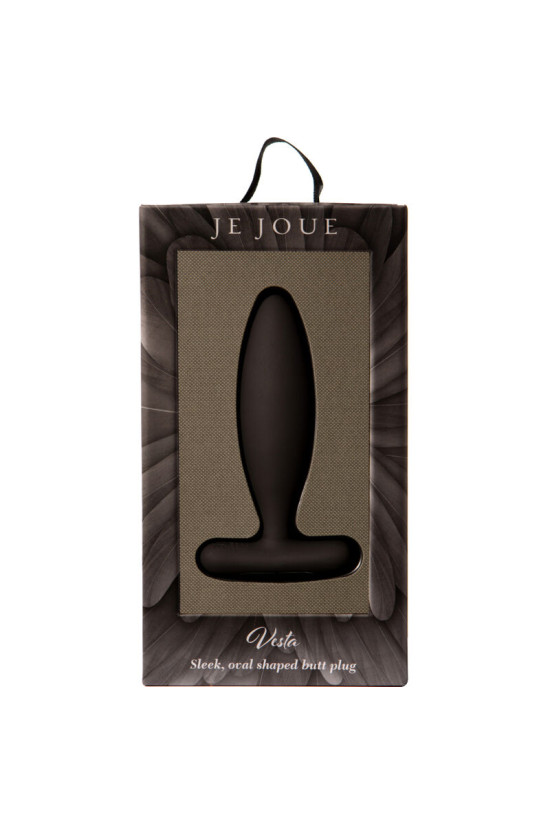 JE JOUE - VIBRATORE PLUG ANALE VESTA NERO