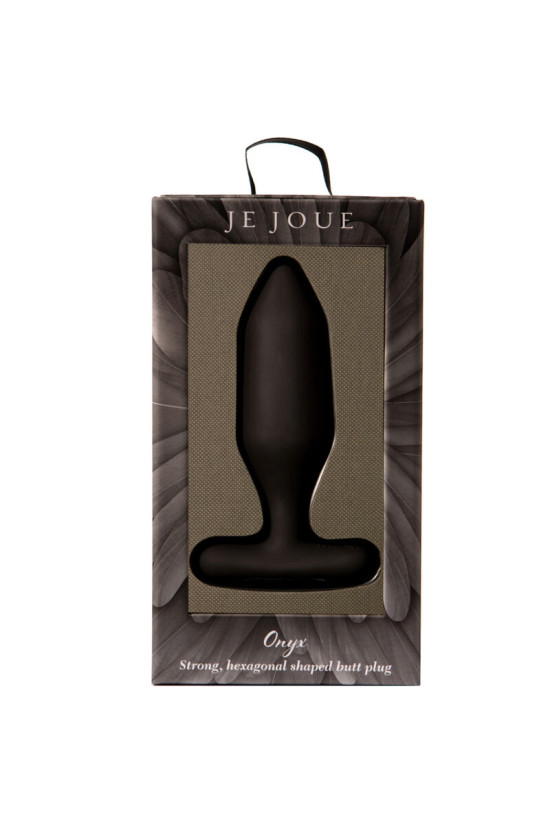 JE JOUE - VIBRATORE PLUG ANALE ONYX NERO
