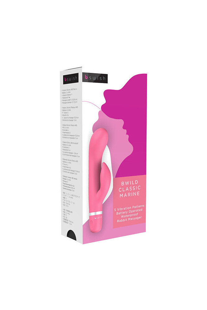 B SWISH - BWILD CLASSIC MARINE RABBIT VIBRATORE GUAVA