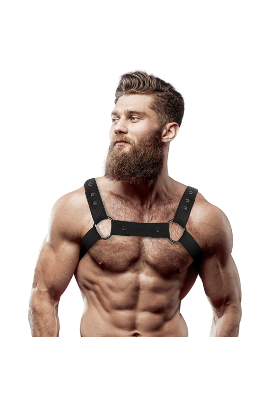 FETISH SUBMISSIVE ATTITUDINE - IMBRACATURA SPORTIVA REGOLABILE IN NEOPRENE PER UOMINI