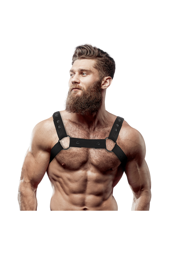 FETISH SUBMISSIVE ATTITUDINE - IMBRACATURA SPORTIVA REGOLABILE IN NEOPRENE PER UOMINI