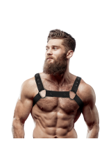 FETISH SUBMISSIVE ATTITUDINE - IMBRACATURA SPORTIVA REGOLABILE IN NEOPRENE PER UOMINI