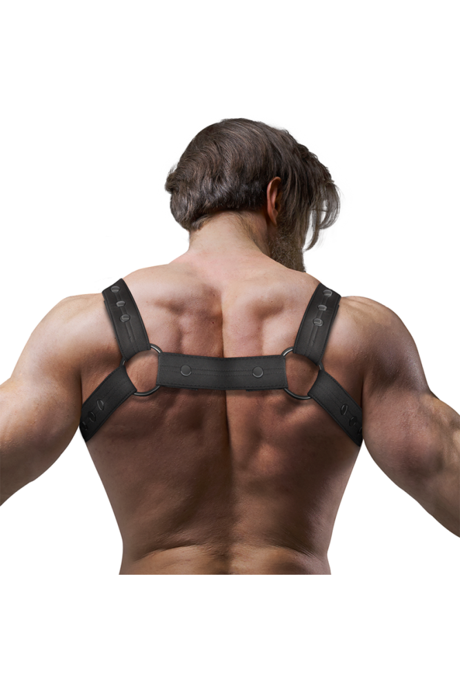 FETISH SUBMISSIVE ATTITUDINE - IMBRACATURA SPORTIVA REGOLABILE IN NEOPRENE PER UOMINI