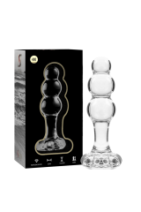 NEBULA SERIES BY IBIZA - MODELLO 1 TAPPO VETRO BOROSILICATO TRASPARENTE 10.5 CM -O- 3 CM