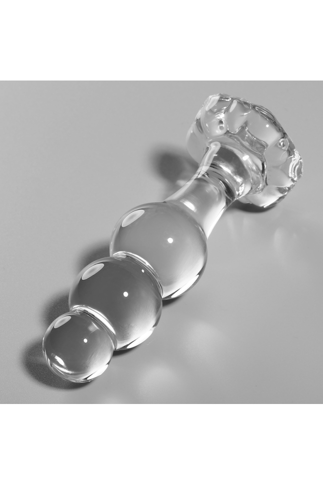 NEBULA SERIES BY IBIZA - MODELLO 1 TAPPO VETRO BOROSILICATO TRASPARENTE 10.5 CM -O- 3 CM