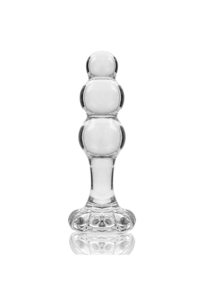NEBULA SERIES BY IBIZA - MODELLO 1 TAPPO VETRO BOROSILICATO TRASPARENTE 10.5 CM -O- 3 CM