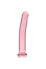 NEBULA SERIES BY IBIZA - MODELLO 9 DILDO IN VETRO BOROSILICATO ROSA 15.5 CM -O- 2.5 CM