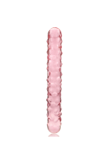 NEBULA SERIES BY IBIZA - MODELLO 15 DILDO IN VETRO BOROSILICATO ROSA 18.5 CM -O- 3 CM
