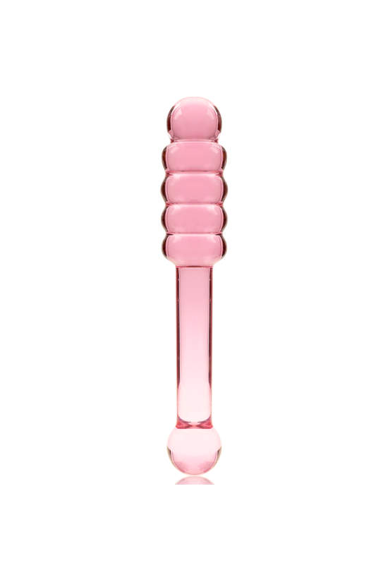 NEBULA SERIES BY IBIZA - MODELLO 20 DILDO IN VETRO BOROSILICATO ROSA 20.5 CM -O- 3 CM