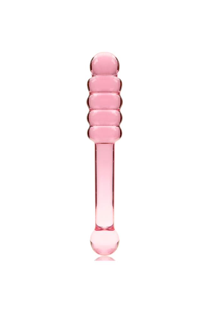 NEBULA SERIES BY IBIZA - MODELLO 20 DILDO IN VETRO BOROSILICATO ROSA 20.5 CM -O- 3 CM