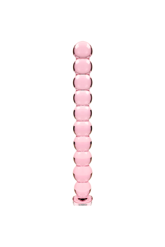 NEBULA SERIES BY IBIZA - MODELLO 22 DILDO IN VETRO BOROSILICATO ROSA 21.5 CM -O- 2.5 CM