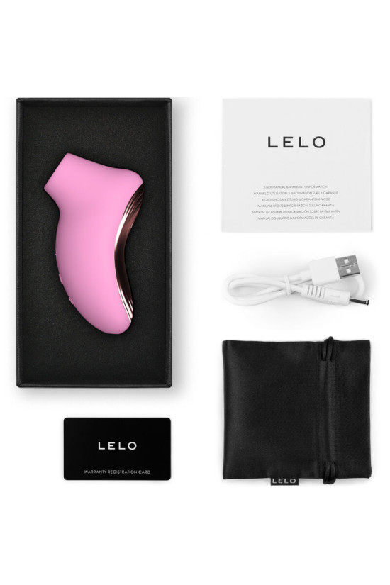 LELO - SONA 2 MASSAGGIATORE SONIC PER CLITORIDE DA VIAGGIO ROSA