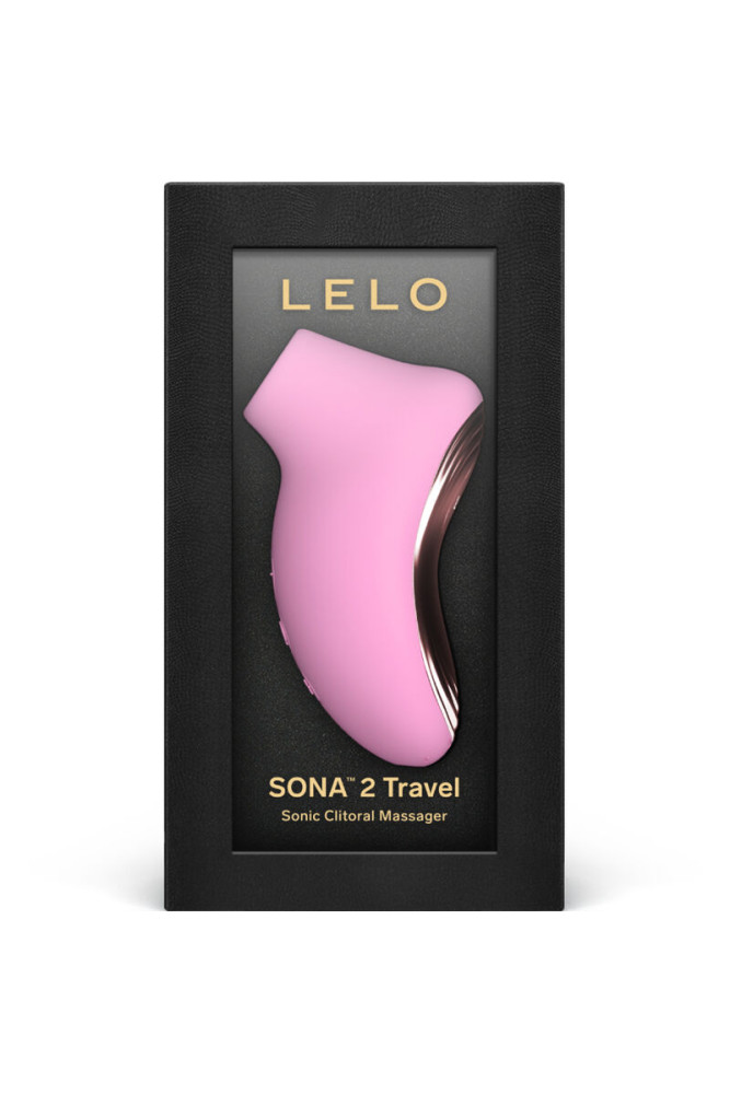 LELO - SONA 2 MASSAGGIATORE SONIC PER CLITORIDE DA VIAGGIO ROSA