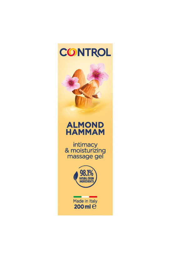 CONTROL - GEL DA MASSAGGIO HAMMAM ALLE MANDORLE 3 IN 1 200 ML
