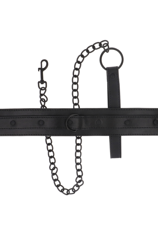 INTENSE - FETISH COLLARE IN PELLE VEGANA