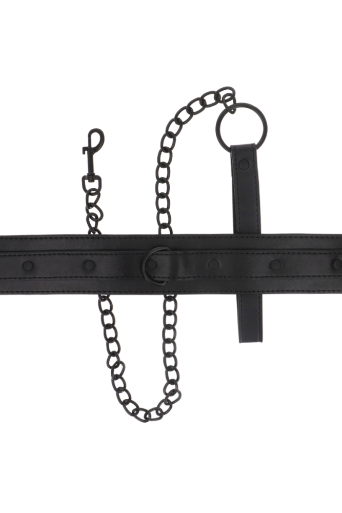 INTENSE - FETISH COLLARE IN PELLE VEGANA