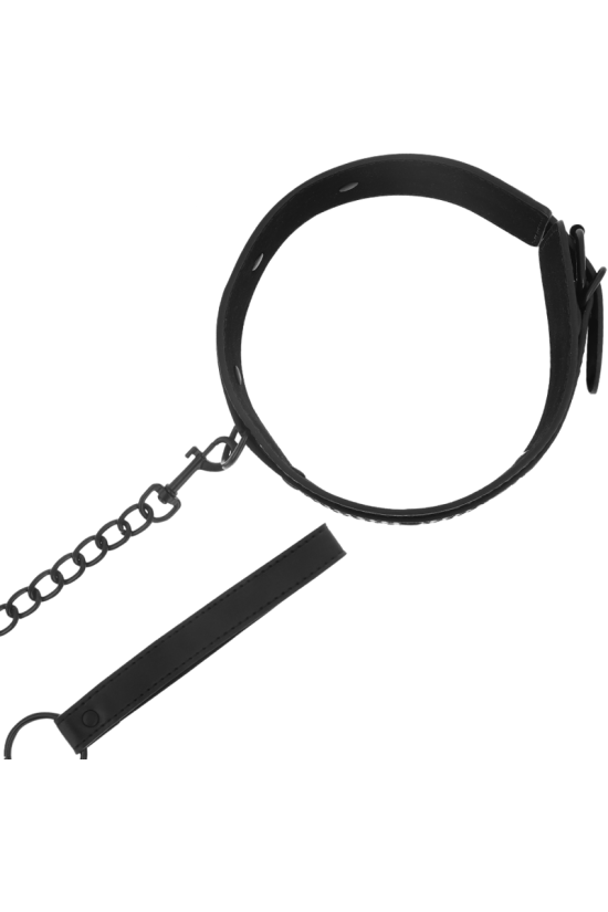 INTENSE - FETISH COLLARE IN PELLE VEGANA