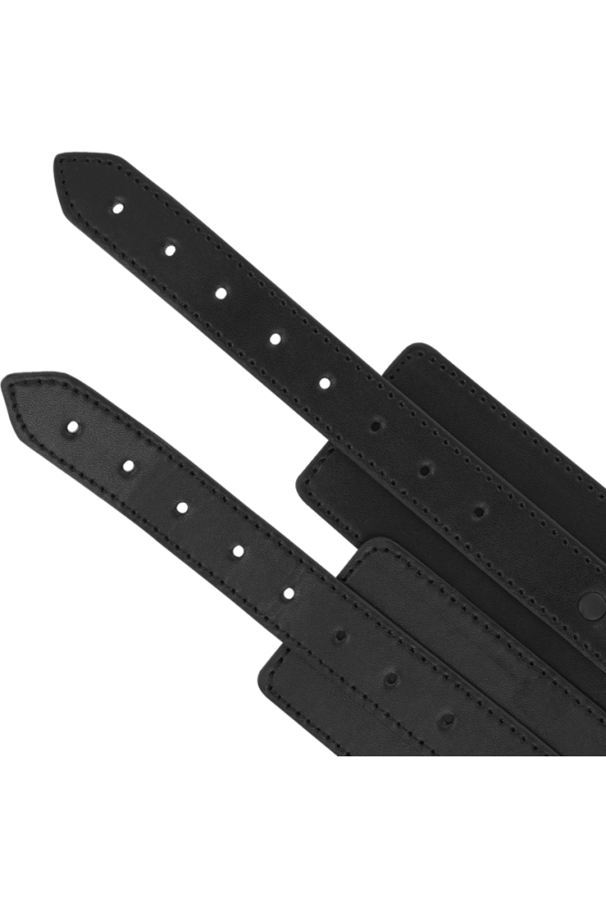 INTENSE - FETISH POLSINI ALLA CAVIGLIA IN PELLE VEGANA