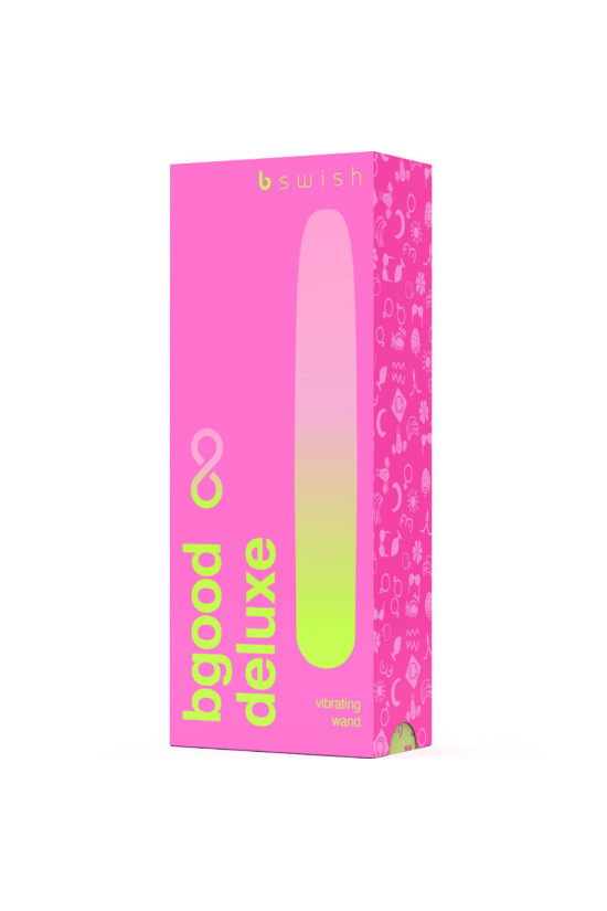 B SWISH - BGOOD INFINITE DELUXE VIBRATORE RICARICABILE IN SILICONE ROSA
