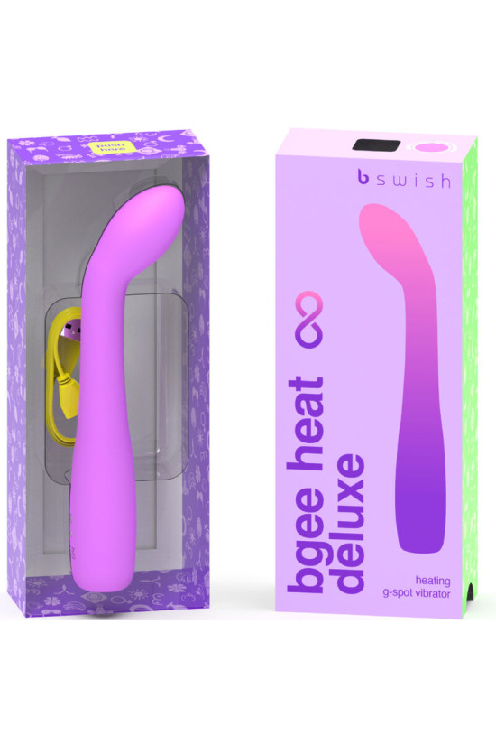 B SWISH - BGEE HEAT INFINITE DELUXE VIBRATORE RICARICABILE LAVANDA SILICONE
