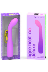B SWISH - BGEE HEAT INFINITE DELUXE VIBRATORE RICARICABILE LAVANDA SILICONE