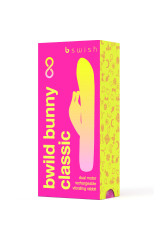 B SWISH - BWILD BUNNY INFINITE CLASSIC VIBRATORE RICARICABILE IN SILICONE ROSA