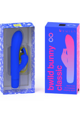 B SWISH - BWILD BUNNY INFINITE CLASSIC VIBRATORE RICARICABILE IN SILICONE BLU