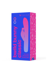 B SWISH - BWILD BUNNY INFINITE CLASSIC VIBRATORE RICARICABILE IN SILICONE BLU