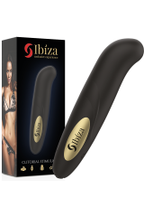 IBIZA - STIMOLATORE CLITORIDE CARICATORE USB 10 MODALIT VIBRAZIONE DORATO 13 X 2