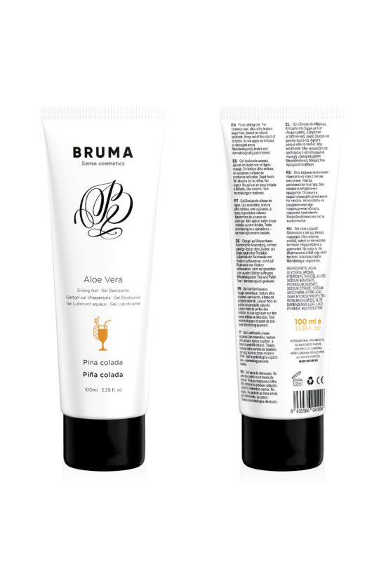 BRUMA - GEL SCORREVOLE ALOE VERA GUSTO PINA COLADA 100 ML