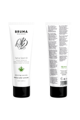 BRUMA - GEL SCORREVOLE ALL''OLIO DI SEMI DI SATIVA SCALDANTE GUSTO CANNABIS 100 ML