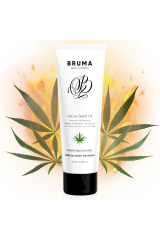 BRUMA - GEL SCORREVOLE ALL''OLIO DI SEMI DI SATIVA SCALDANTE GUSTO CANNABIS 100 ML
