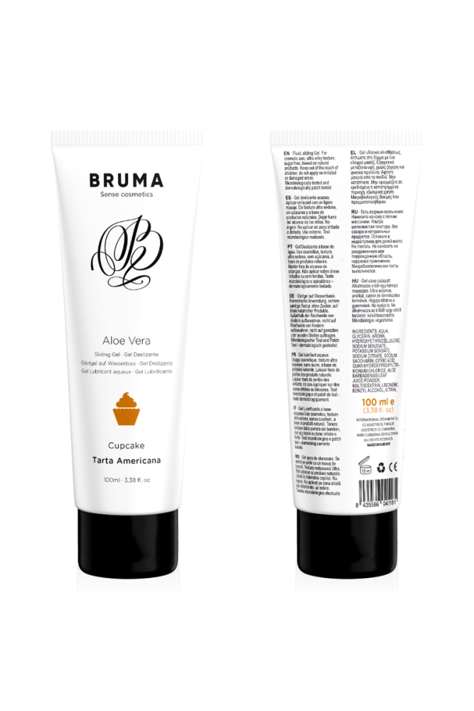 BRUMA - GEL SCORREVOLE ALOE VERA GUSTO CUPCAKE 100 ML